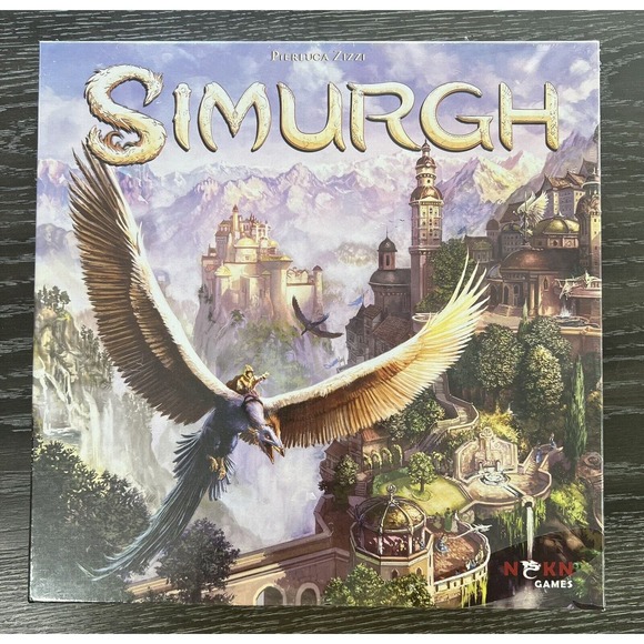 Simurgh Board Game by Pierluca Zizzi 2015 NSKN Legendary Games, New and Sealed - Picture 1 of 10